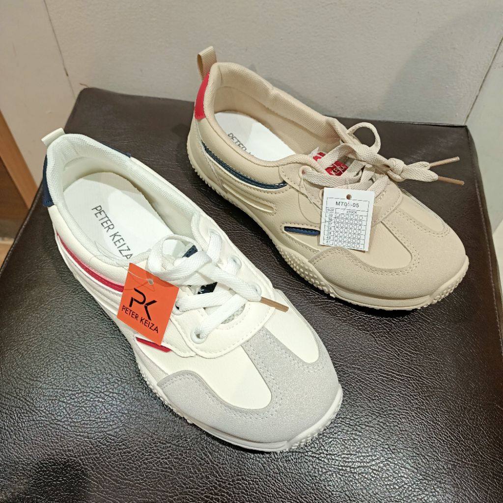 sepatu wanita sneakers PETER KEIZA original matahari