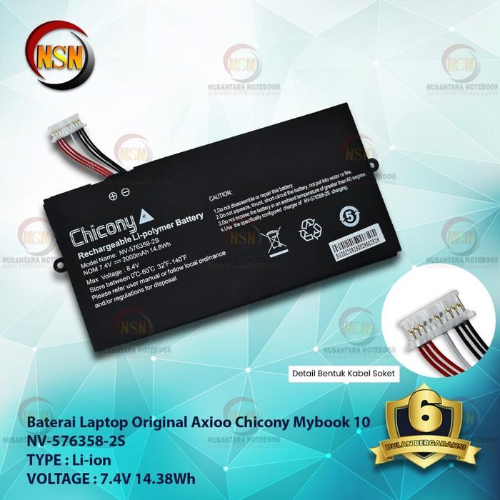 Baterai Axioo Chicony Mybook 10