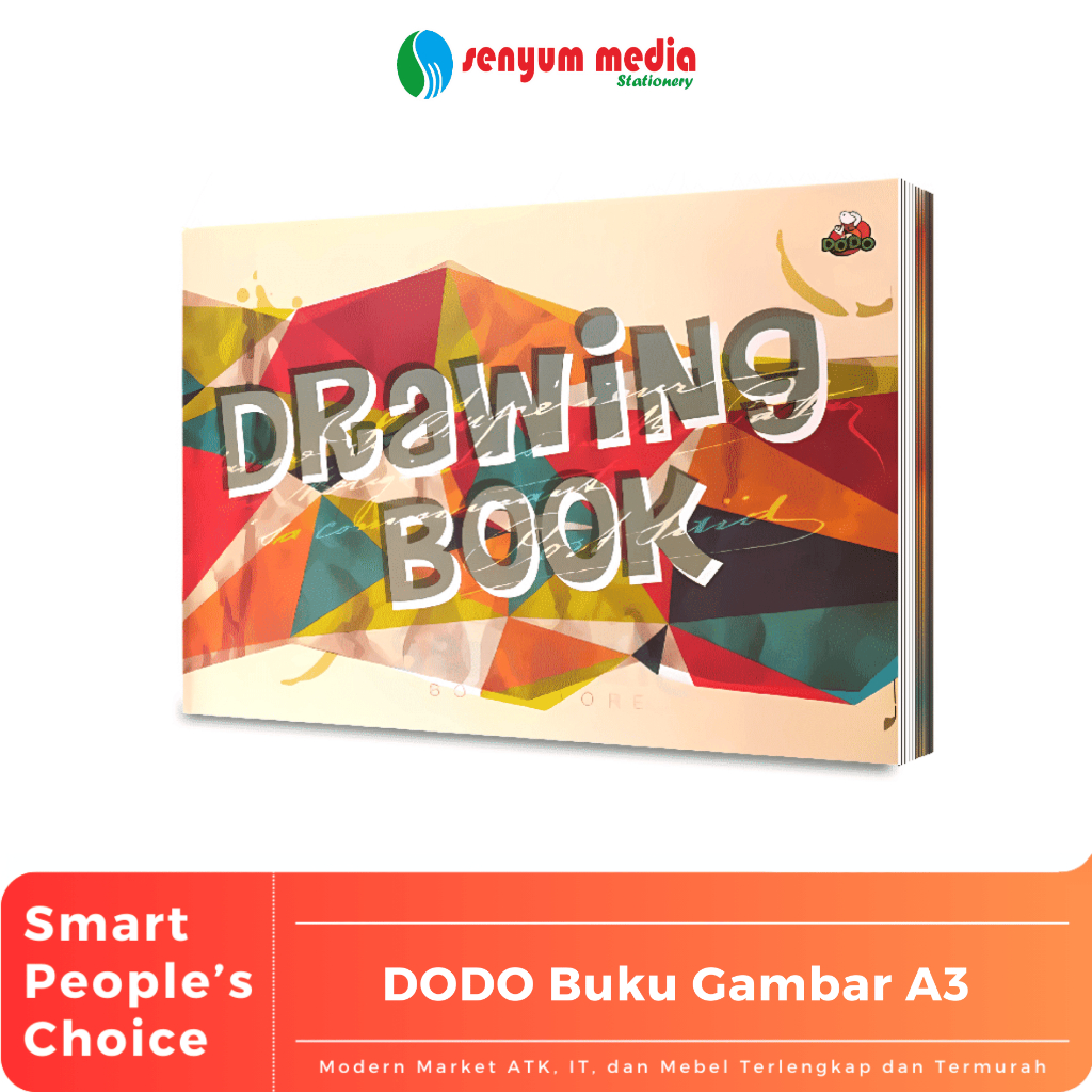 

DODO - Buku Gambar Ukuran A3 8 Lembar Cover Random (1 Pack Isi 10 Buku) (S:PAK)