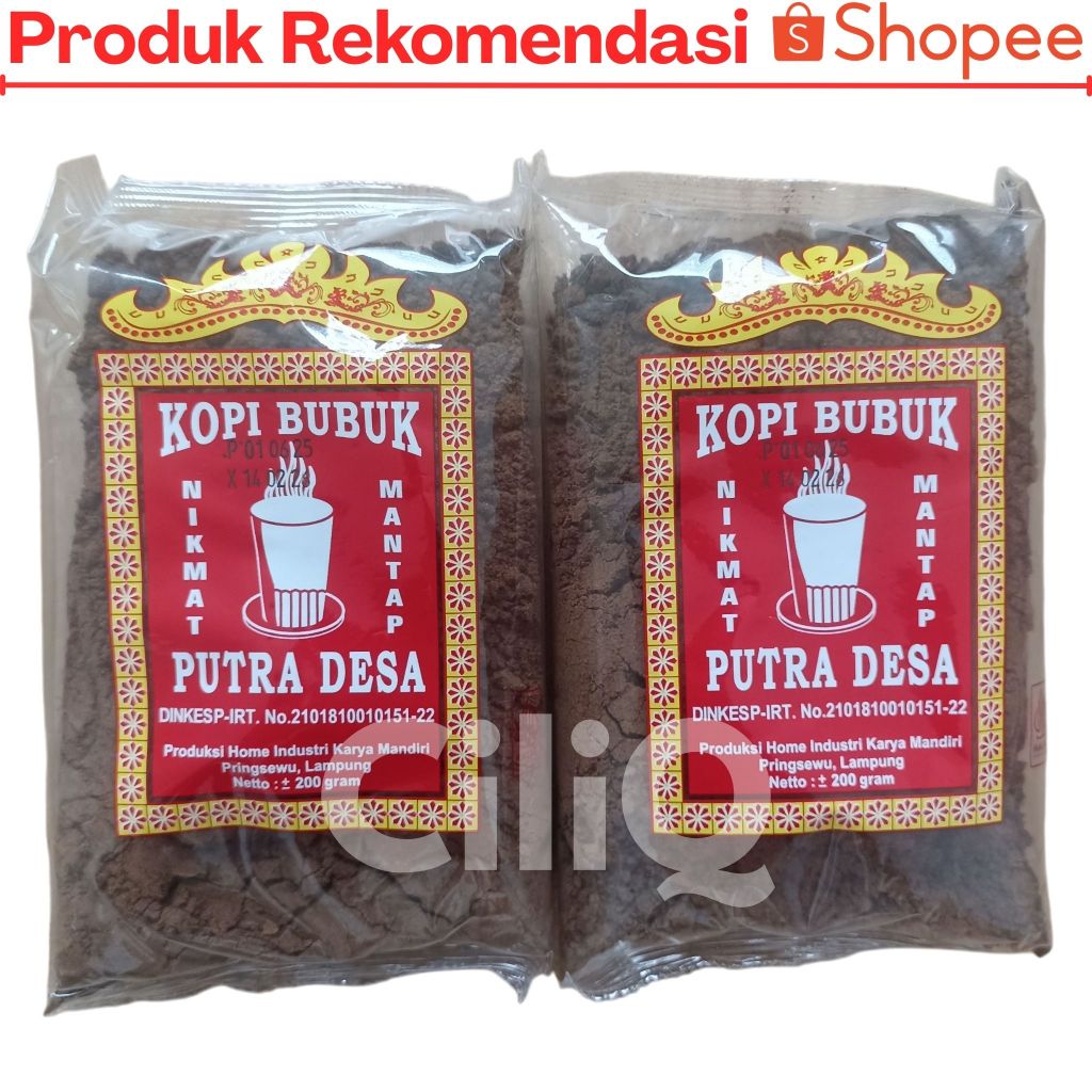 

Kopi Bubuk Putra Desa 1 kg Robusta Asli Pringsewu Lampung Murah Rasa Mirip Kopi Klangenan