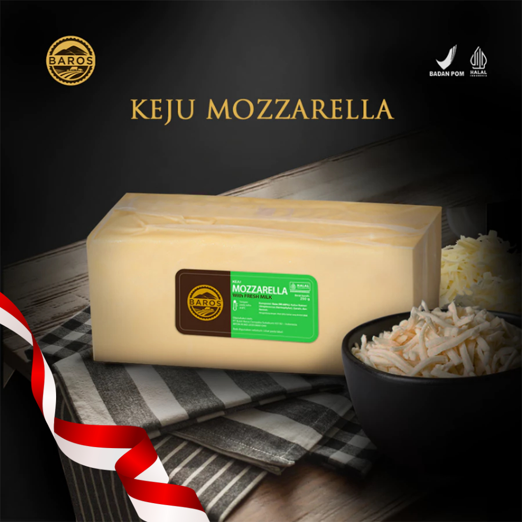 

Baros Keju Mozzarella - Blok