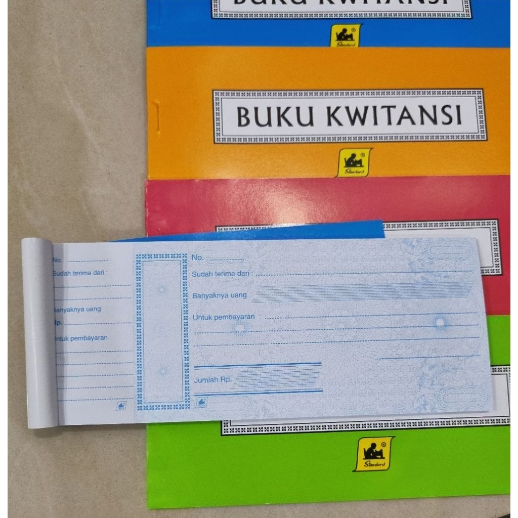 

<BUY 2 GET 1 FREE> Buku Kwitansi Merek Standard - Kecil