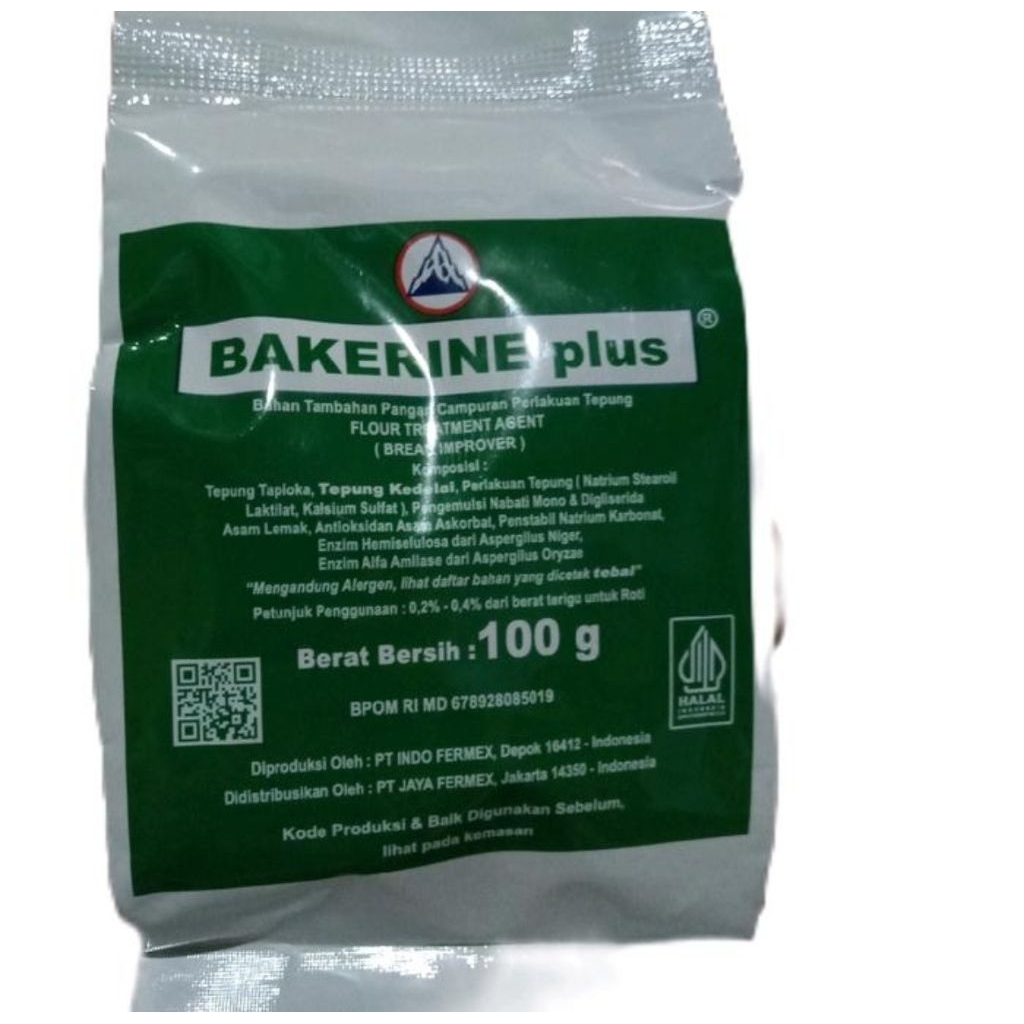 

Bakerine Plus Bread Improver 100gr Pelembut Roti