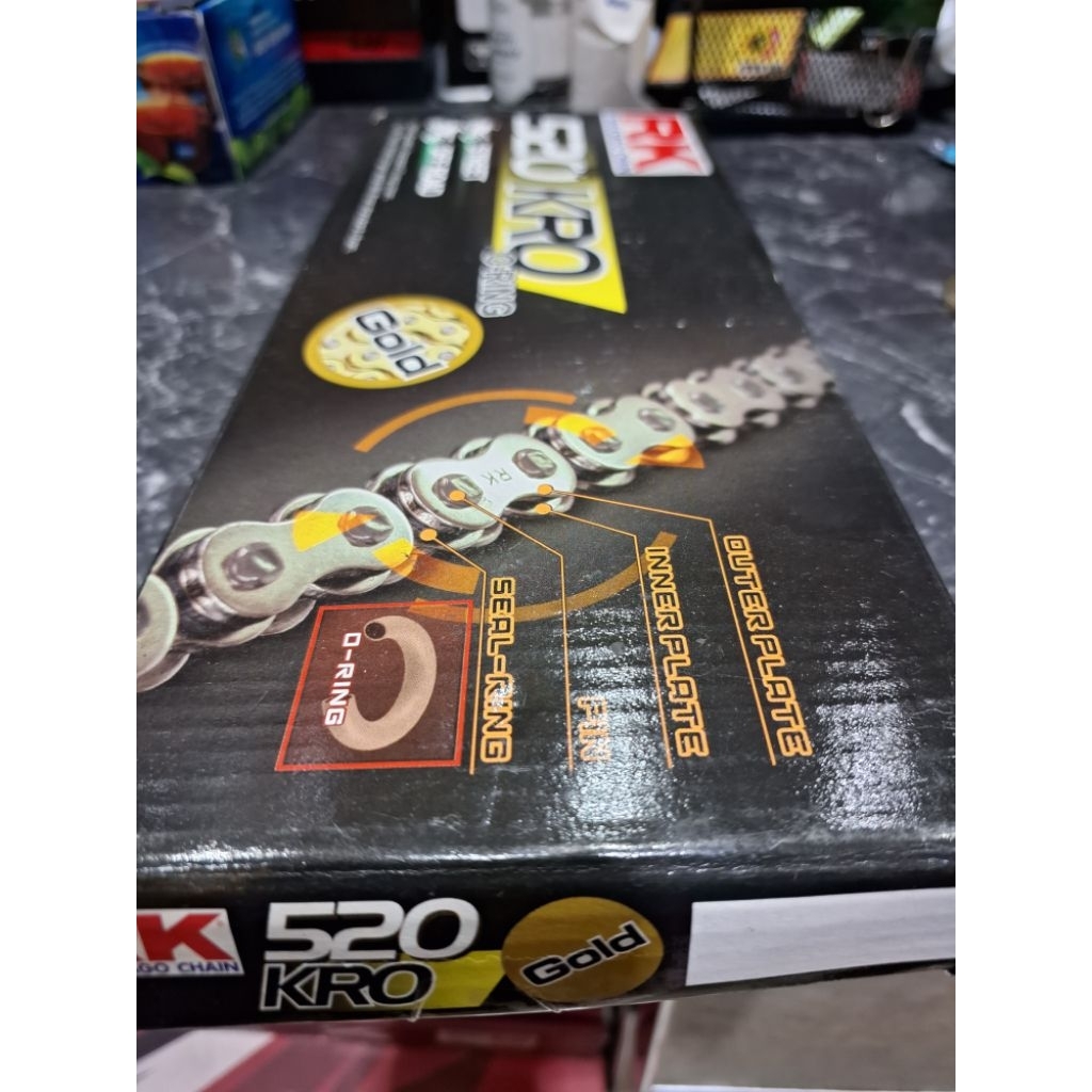 RANTAI RK TAGASAGO CHAIN 520 O-RING