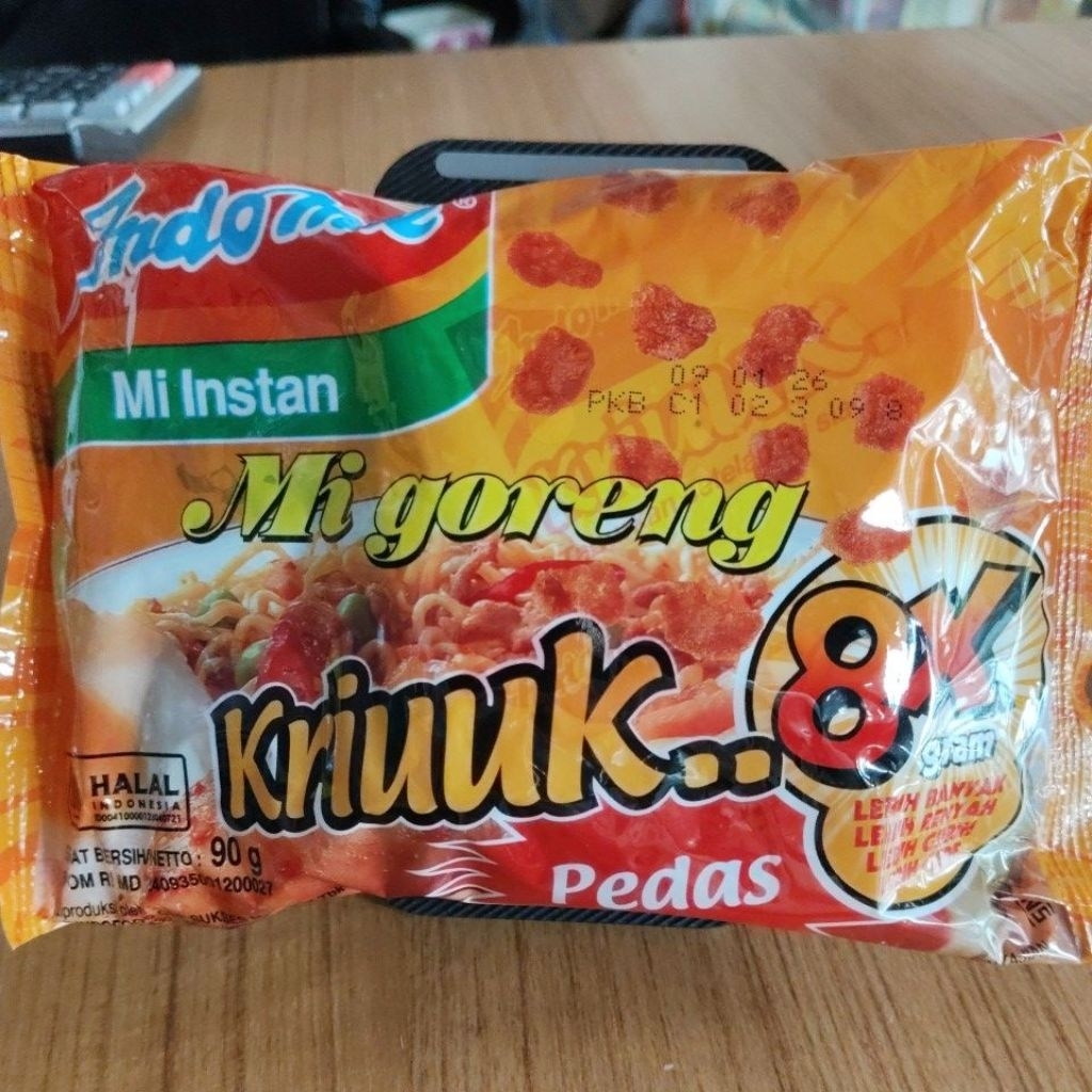 

Indomie goreng kriuk 90gr