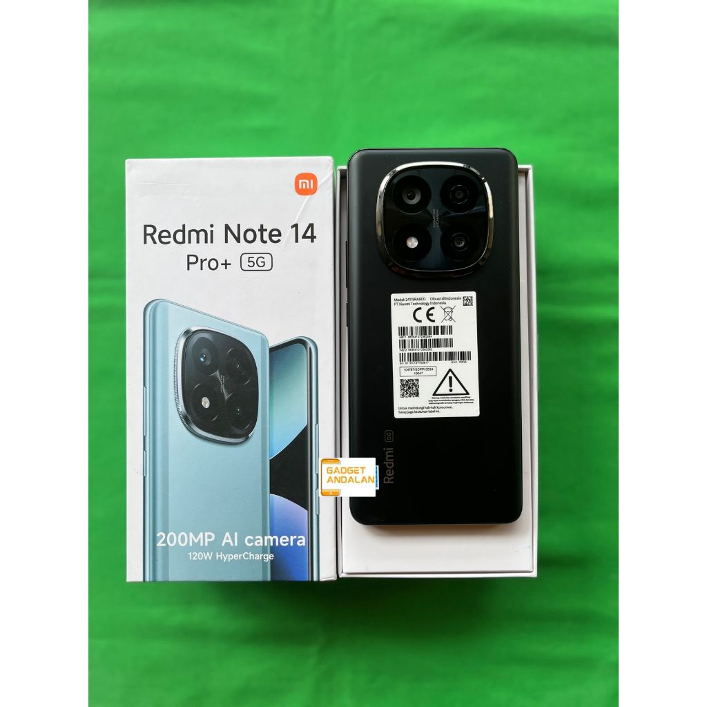 Xiaomi redmi note 14 pro plus 5g 8/256 - 12/512gb second fullset garansi