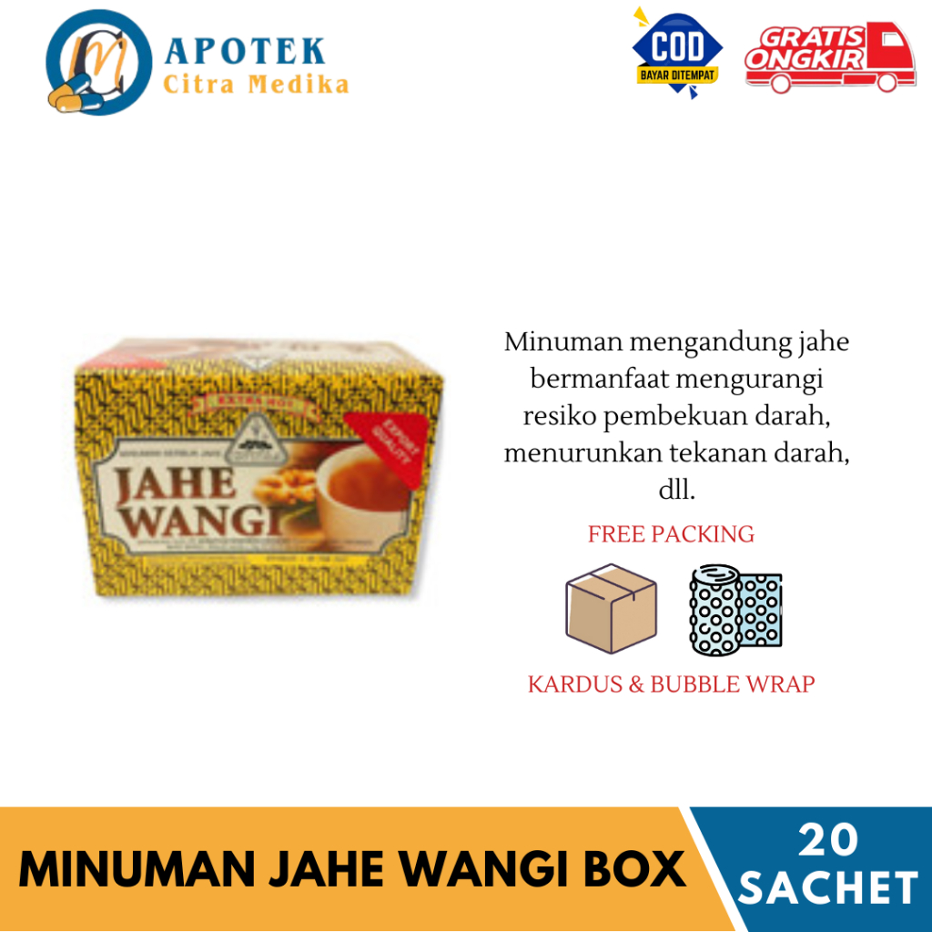 

Minuman Jahe Wangi - Menjaga Daya Tahan Tubuh dan Mempelancar Aliran Darah