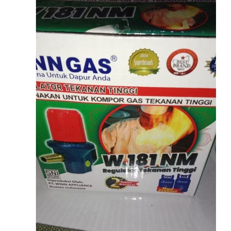 Regulator gas tekanan tinggi