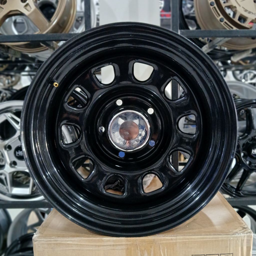 Velg Besi R15 • Mobil 5 Baut Roda • Single Pcd 5 x 114,3 • Hsr Mokupo