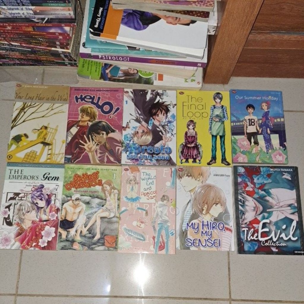 KOMIK CABUTAN/ONESHOT PRELOVED/BEKAS KOLPRI