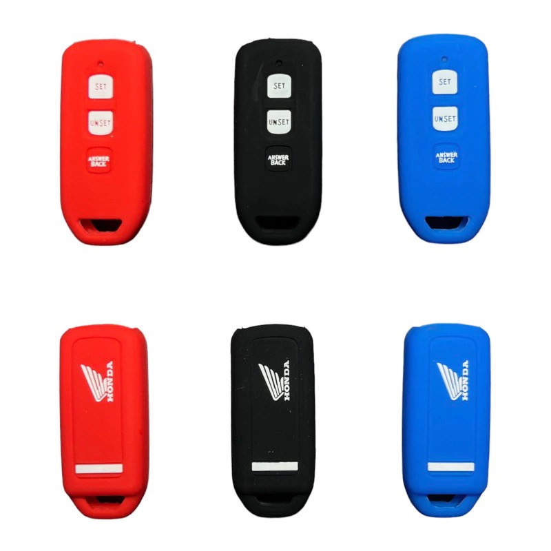 CASING SILIKON SARUNG KONDOM KUNCI REMOTE MOTOR SCOOPY VARIO 125 TIGA TOMBOL