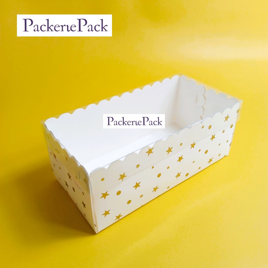 

Dus Kotak Kue Ivory Laminasi Motif Polkadot Emas 10x20x8cm Laminasi Ivory Premium 10 x 20 x 8 Tutup Mika Full (10 Pcs)