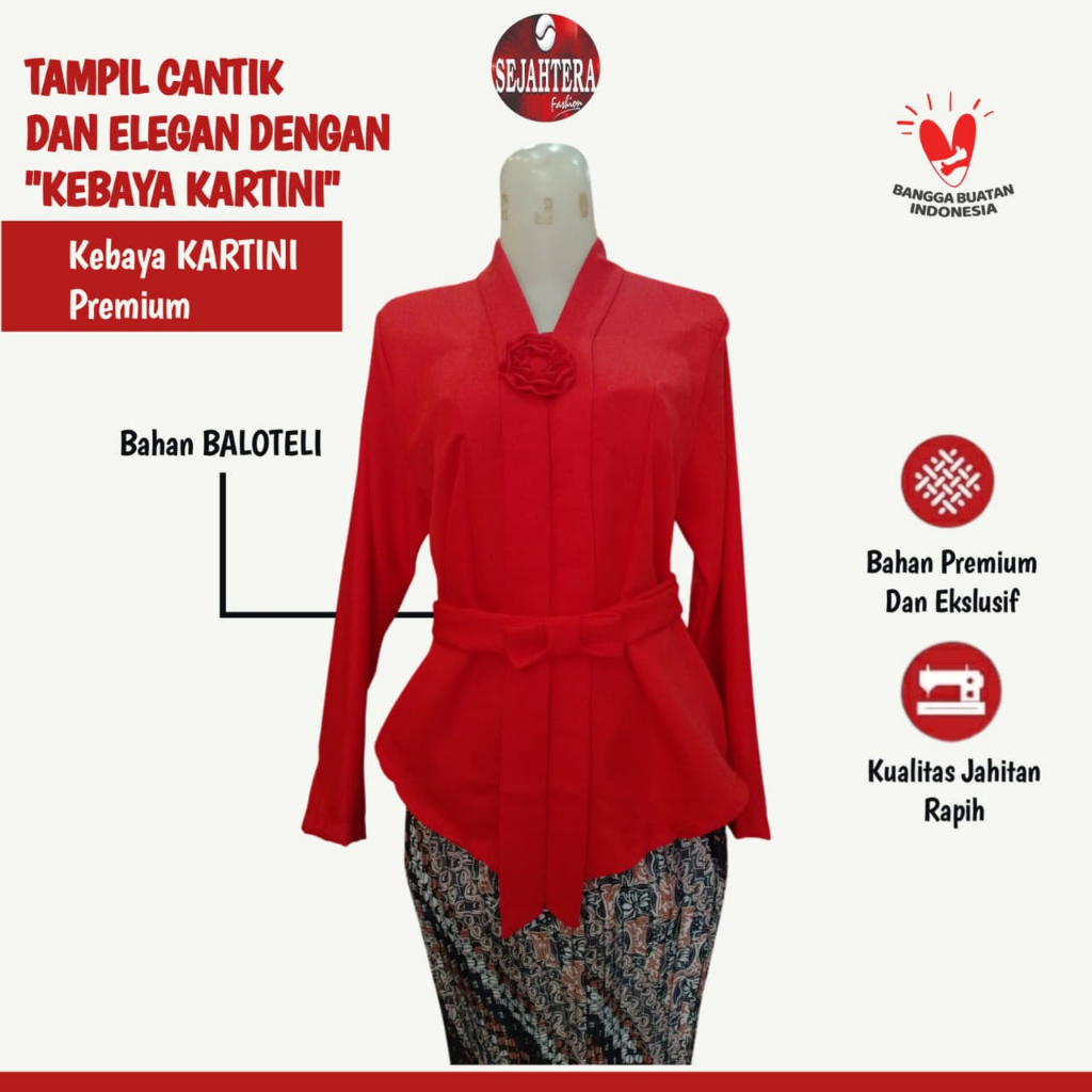Kebaya Kartini Modern Premium