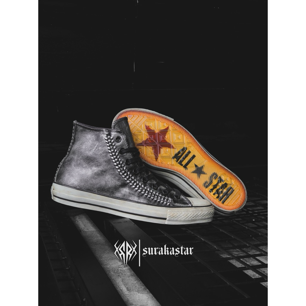 CONVERSE JOHN VARVATOS WOVEN LEATHER GREY