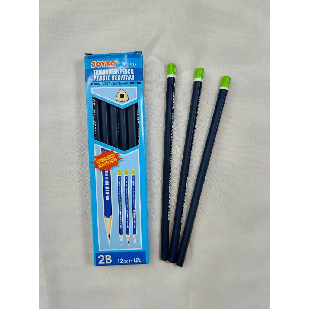 

JOYKO PENSIL 2B P-90 - LUSIN / (1 LUSIN / 12 PCS) Pencil Pensil Joyko P-90 2B