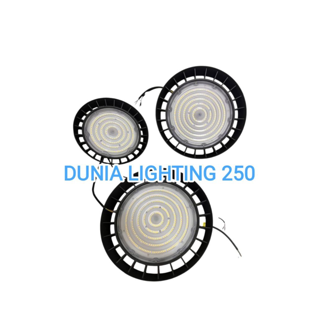 Lampu High Bay UFO LED 100W 150W 200W Philip ballast trafo driver chip highbay watt