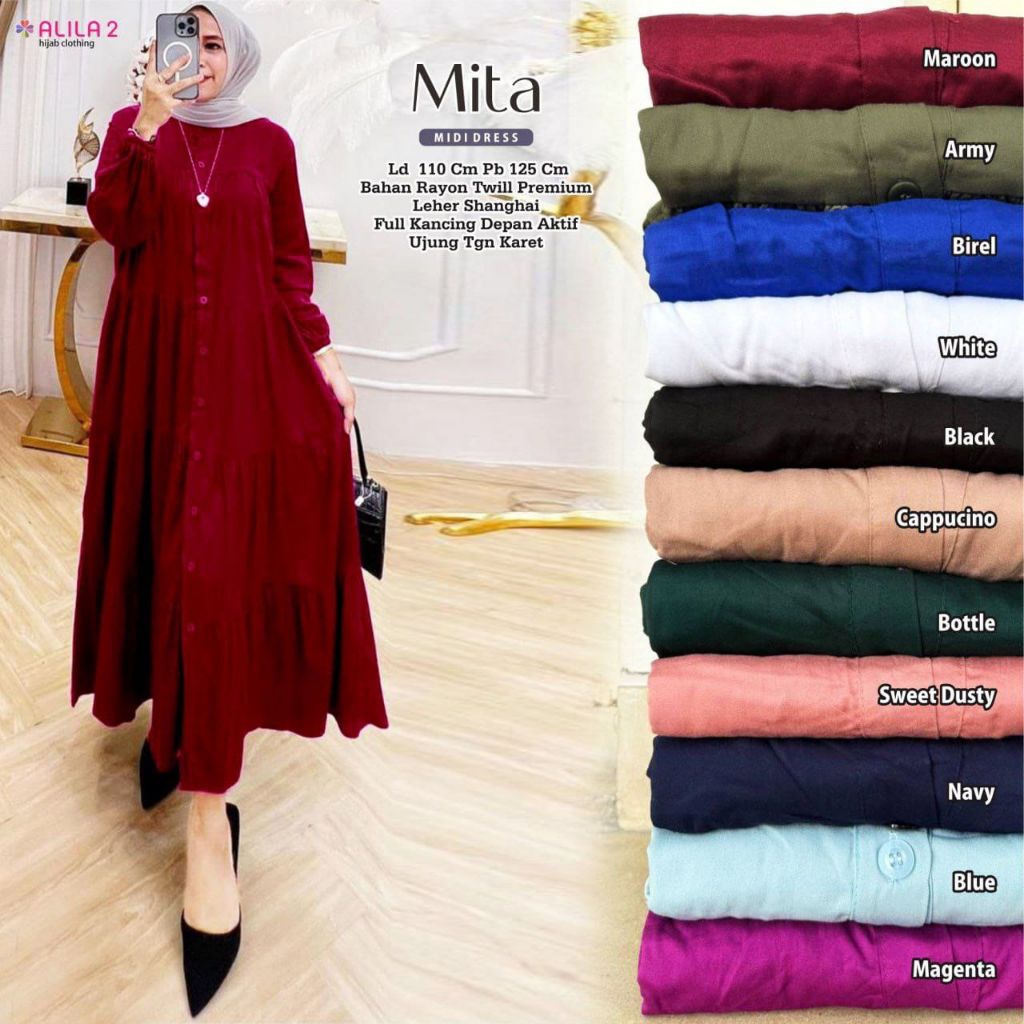 MITA MIDI DRESS