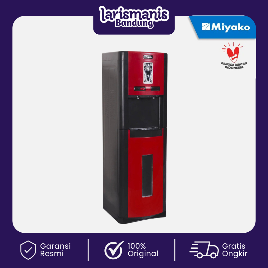 Miyako Dispenser Galon Bawah WDP-200 H Dispenser Stand Hot & Normal
