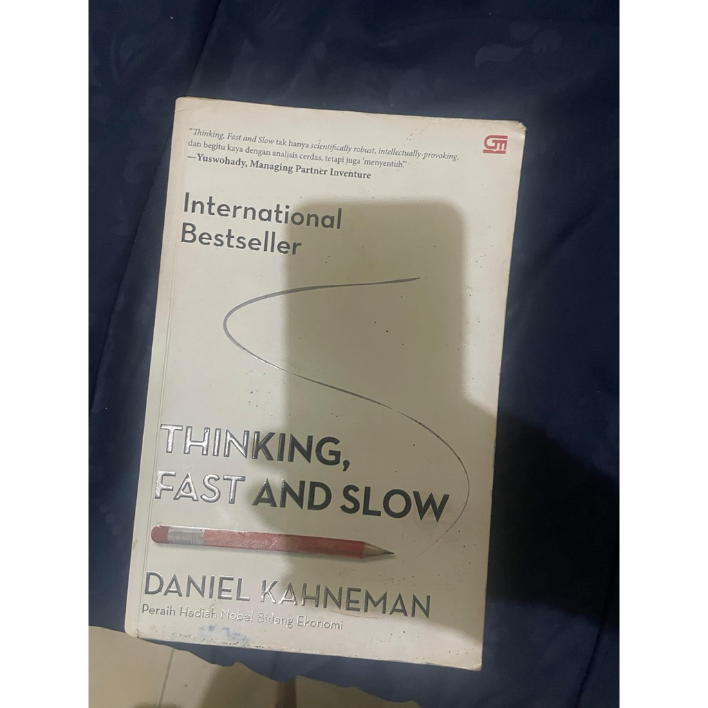 preloved buku thinking fast and slow