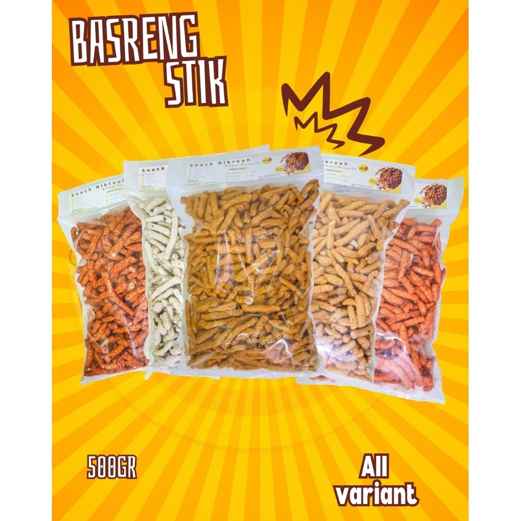 

Snack Basreng 500gr Basreng Nikreuh Nikmat Renyah