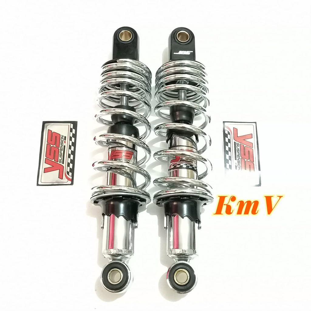 Shockbreaker / Shock Belakang Vega Jupiter Copy YSS Ukuran 280MM Motor Vega Jupiter z - Chrome