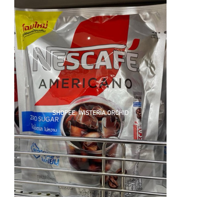 

NESCAFE AMERICANO ZERO SUGAR TANPA GULA ORIGINAL THAI