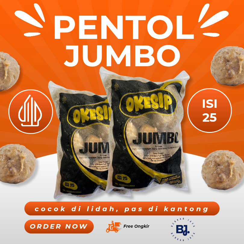 

OKESIP PENTOL BAKSO | ISI 25 | FROZEN