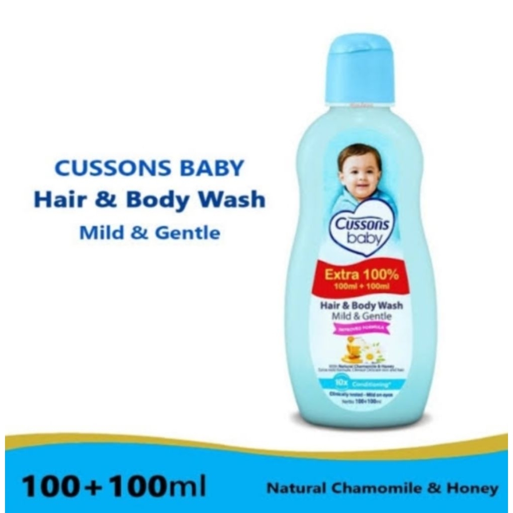 HAIR & BODY WASH  CUSSONS BABY