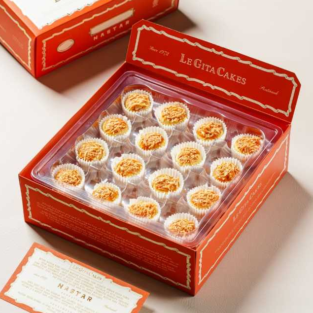 

Le Gita Cakes NASTAR 32 PCS Premium Khas Pontianak