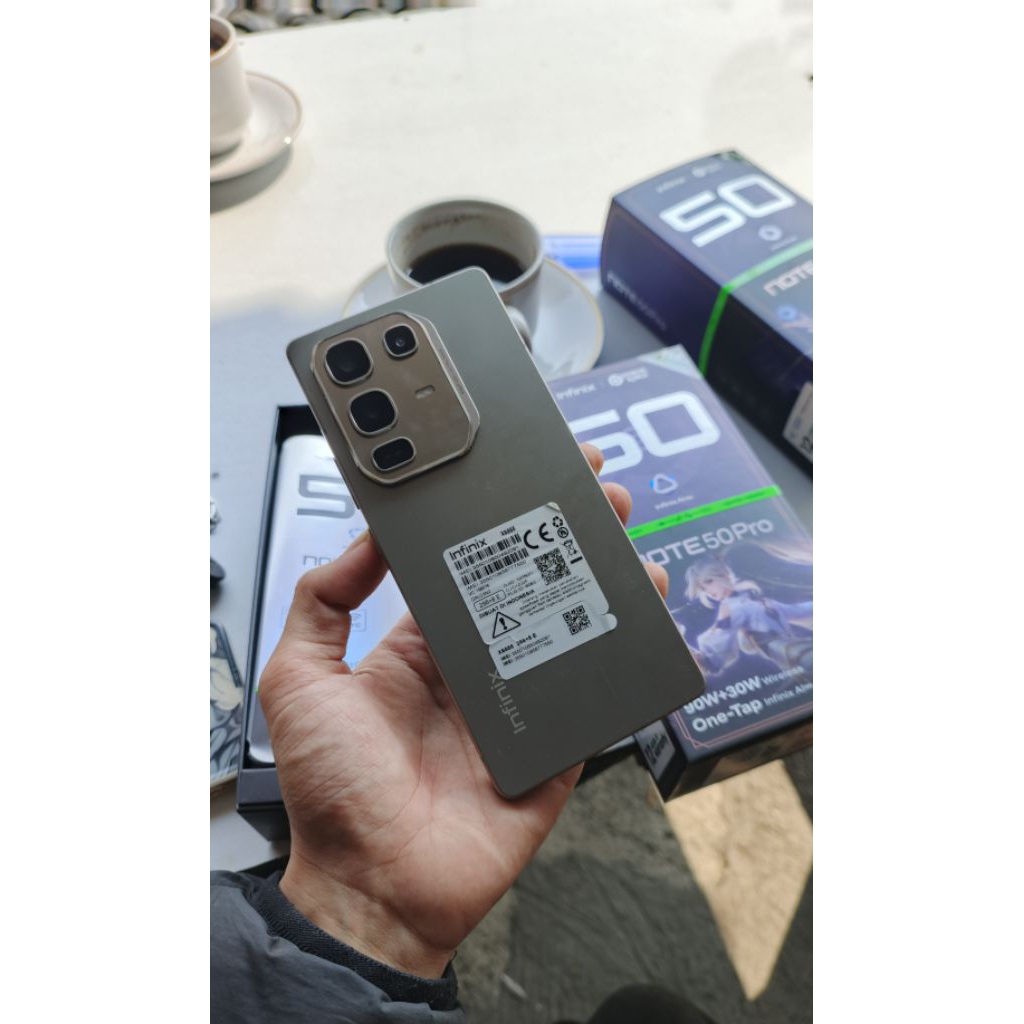 infinix not 50 pro Ram 8/256 fullset
