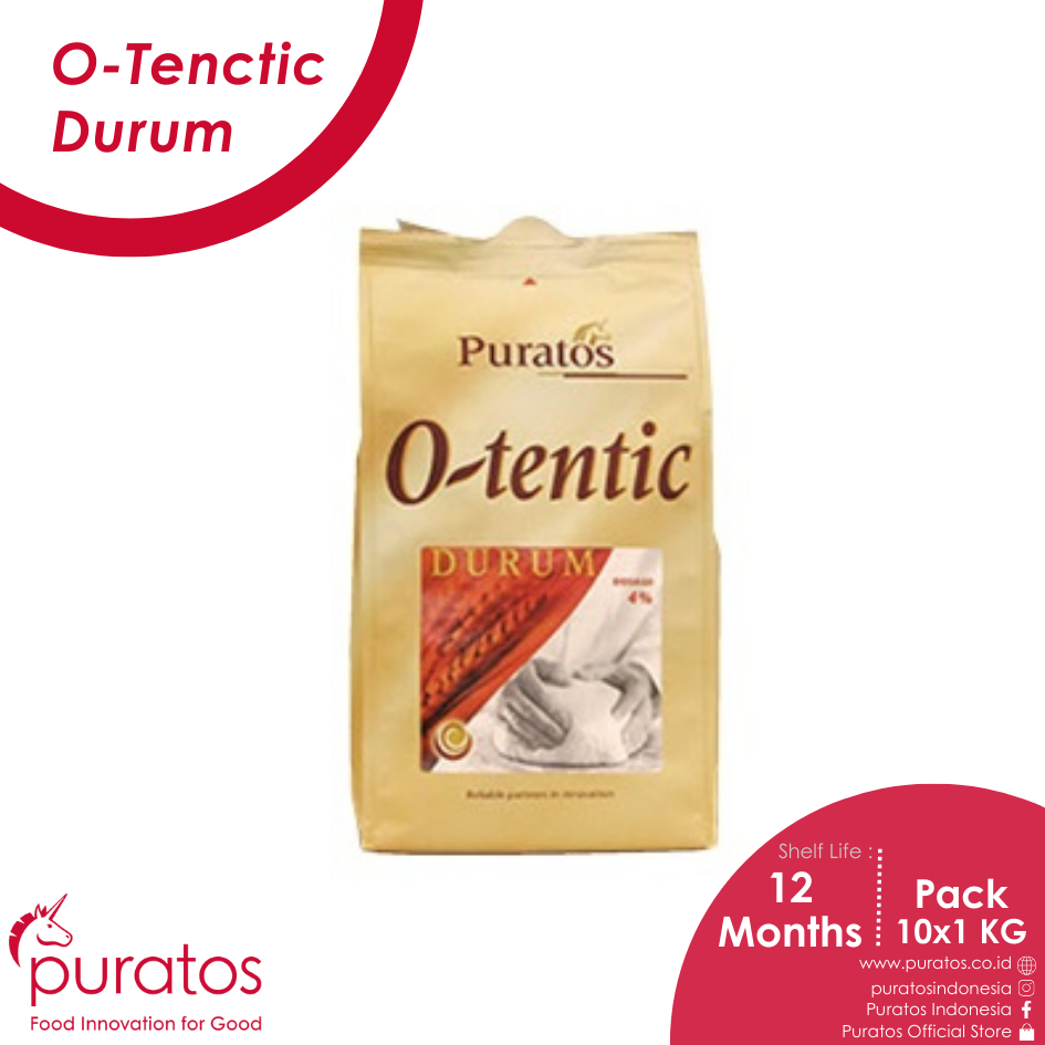 

Puratos O-Tentic Durum 1 Kg / Sourdough / Bahan Pengaktif Roti