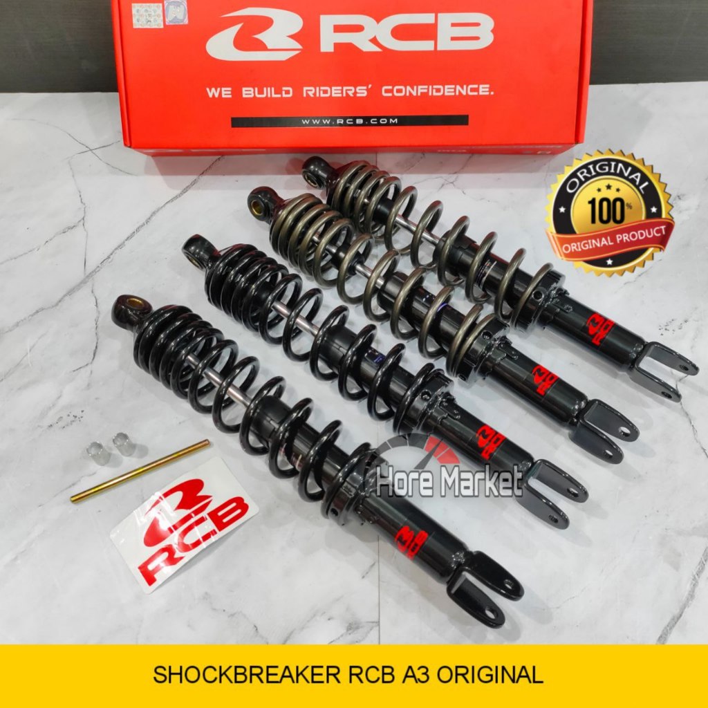 RCB Shockbreaker A3 Original pcx 160 365mm 2025 2024 2023 2022 2021 365 mm dana pelajar non tabung s