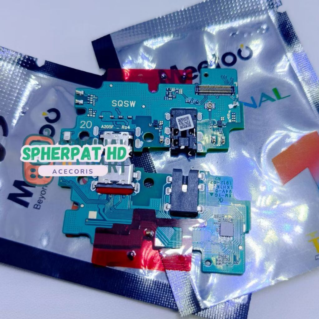 PAPAN CAS / KONEKTOR CHARGER SAMSUNG A20 A205 / M10S ORI 1:1 FULL IC