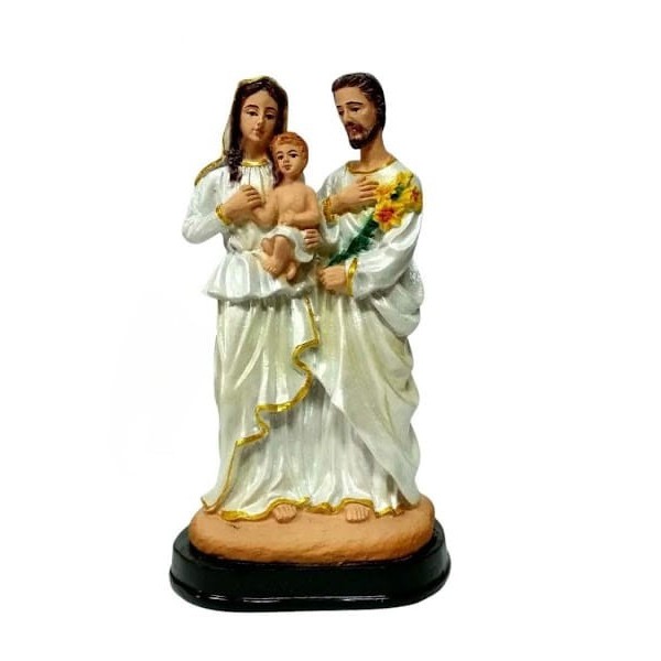 Yeraya Patung Keluarga Kudus Berdiri Mutiara 15cm patung keluarga yesus patung maria yesus dan yosef