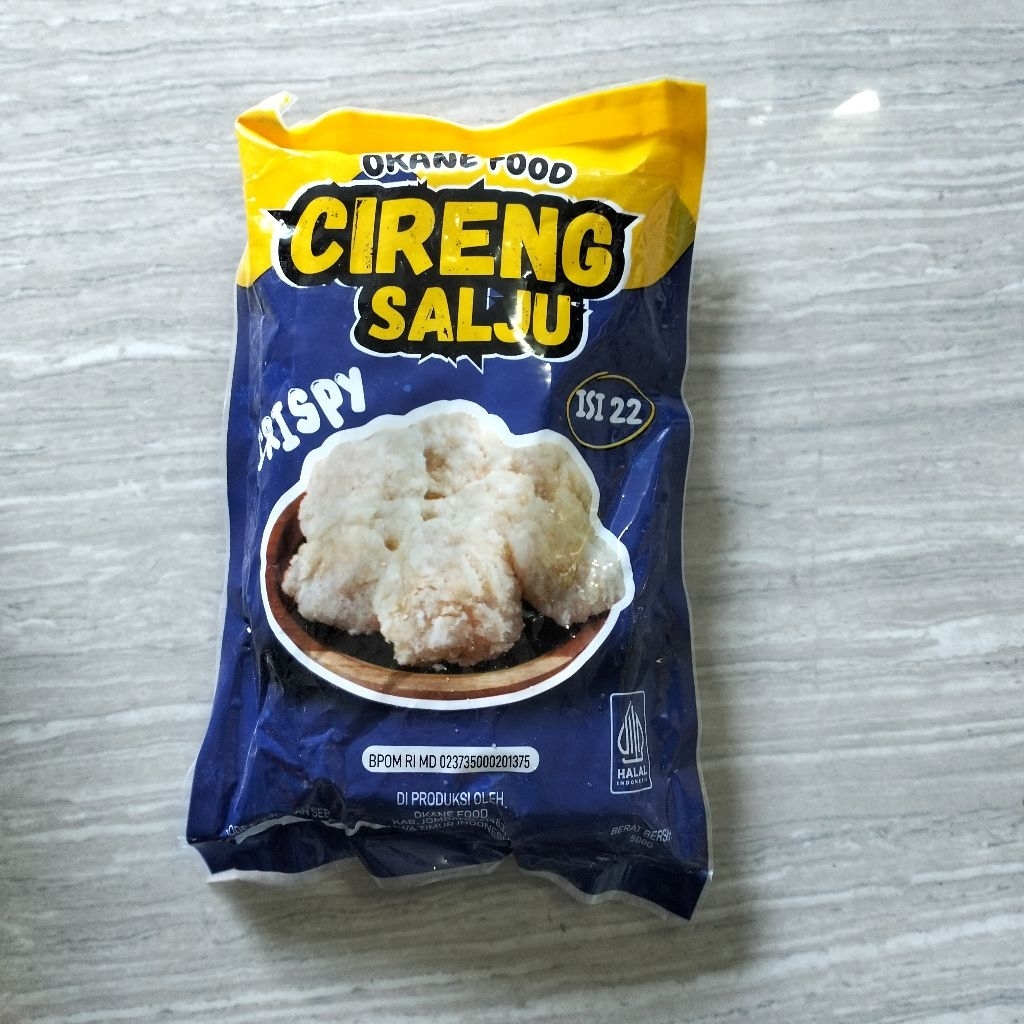 

OKANE Cireng Salju ORI isi 22 500g