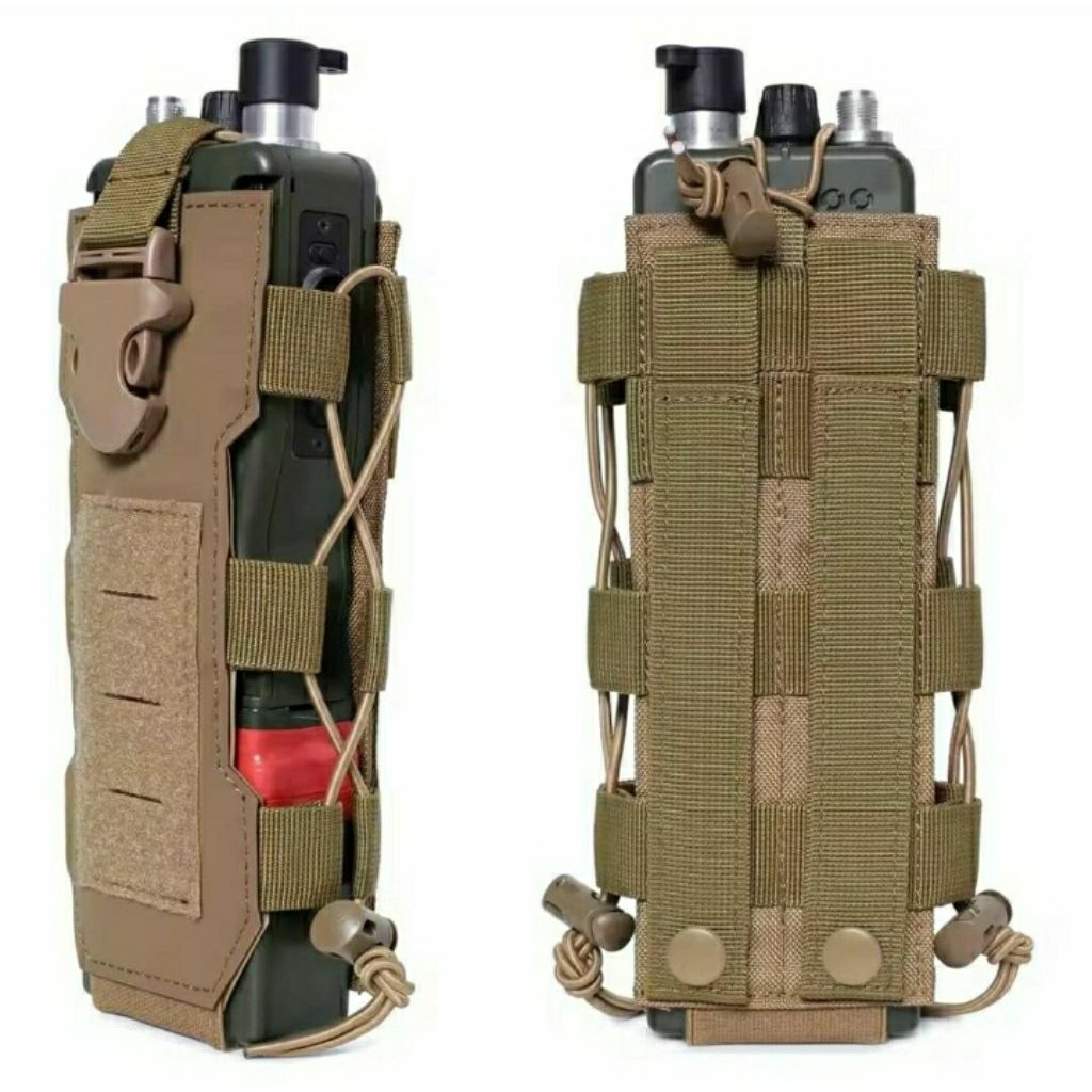 sarung HT tactical pouch/tempat HT besar bahan TD