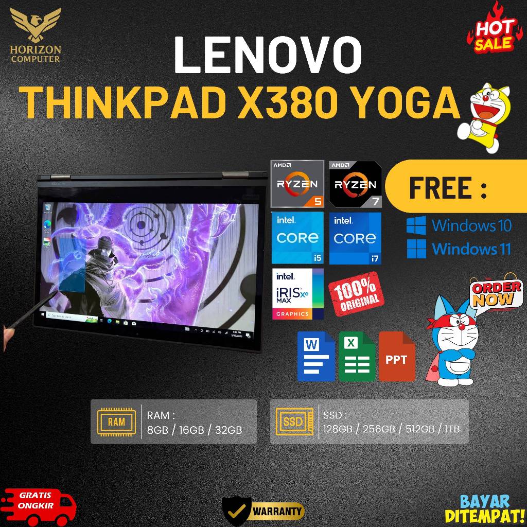 Lenovo Thinkpad YOGA X390 / X380 / Thinkpad YOGA 370 Intel i7 i5 16GB