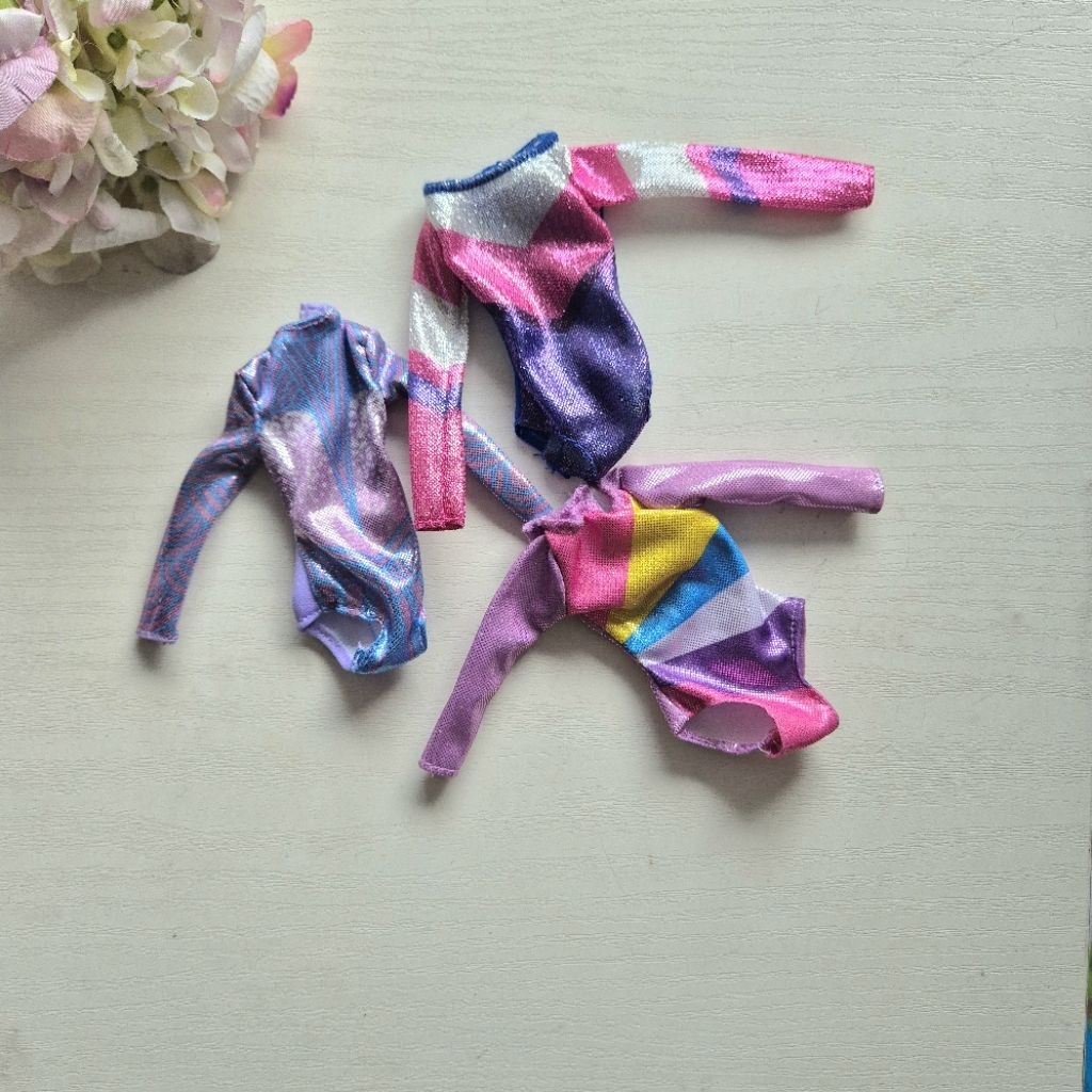 Baju Boneka Barbie Gymnastic all varian