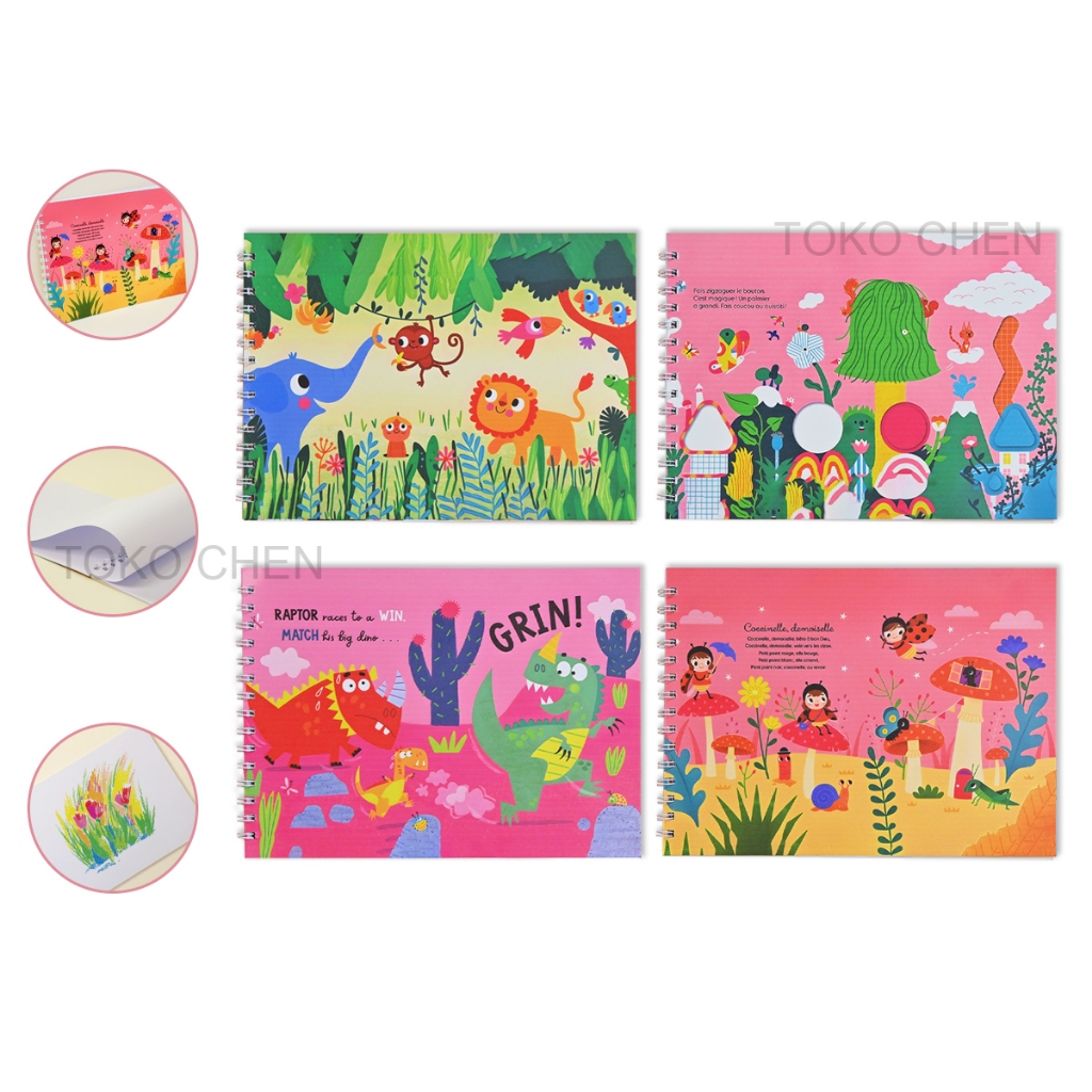 

Sketchbook A4 Aesthetic Buku Gambar Vertikal Jilid Spiral 30 Lembar/60 Halaman