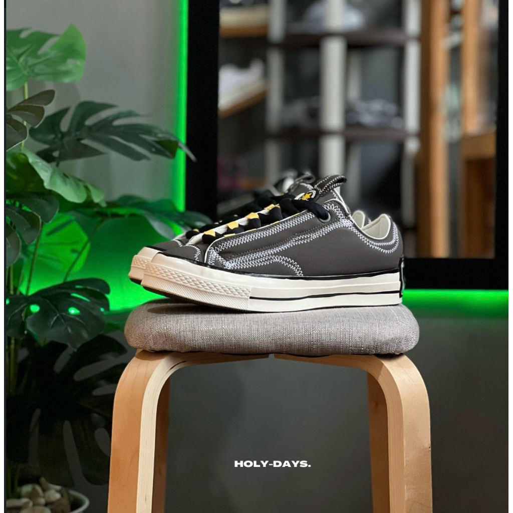 Converse Chuck 70 Ox Sketch Puffed Dense Canopy Bananas Grey Egret Original