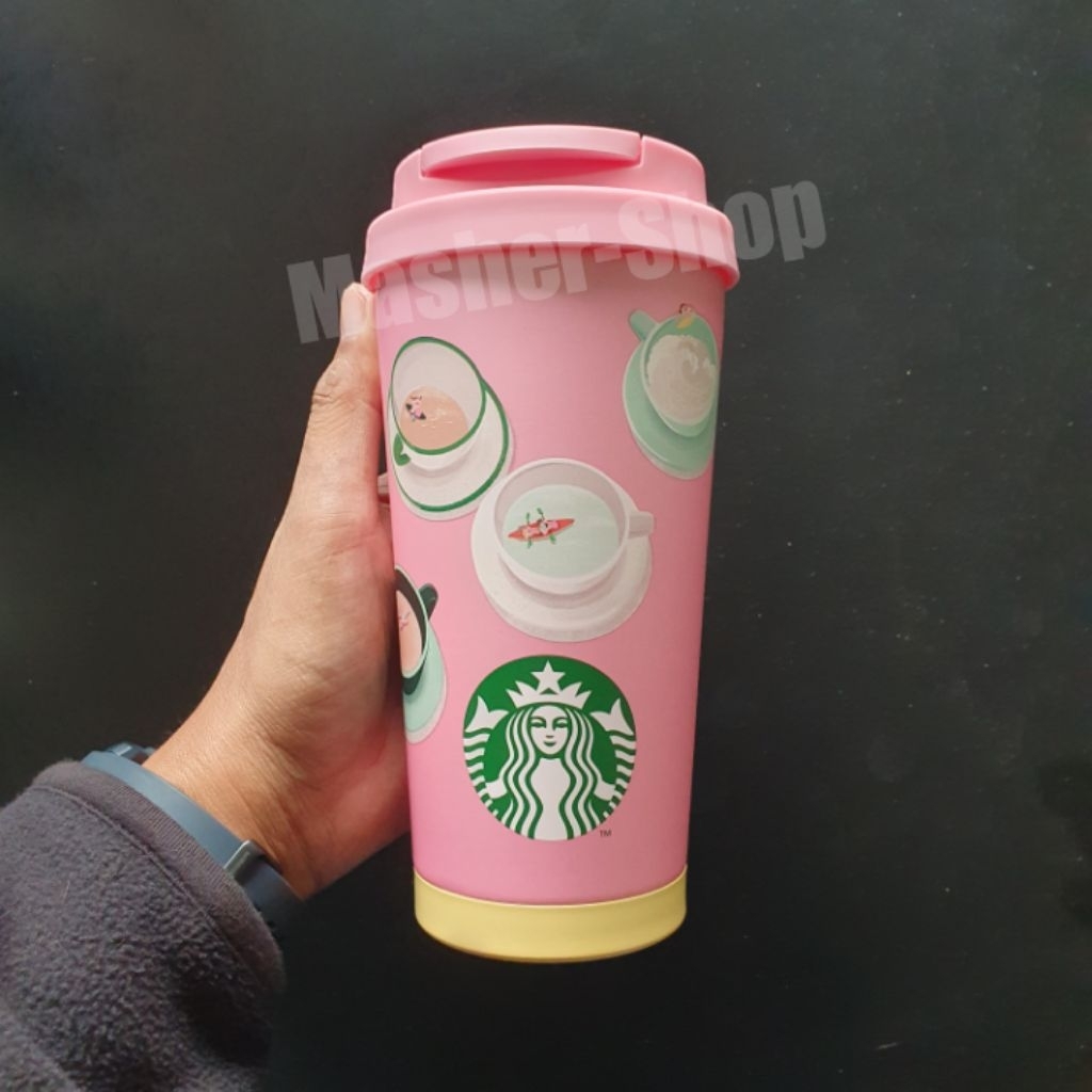 Tumbler Starbucks Coffee Wonders Pink 2025