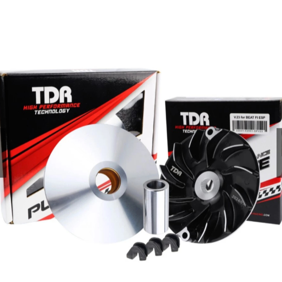 Pulley CVT Rumah Roller TDR Racing V.23 Beat FI vario 125 fi / ESP /150/ pcx 2015-2019 rumah karet p
