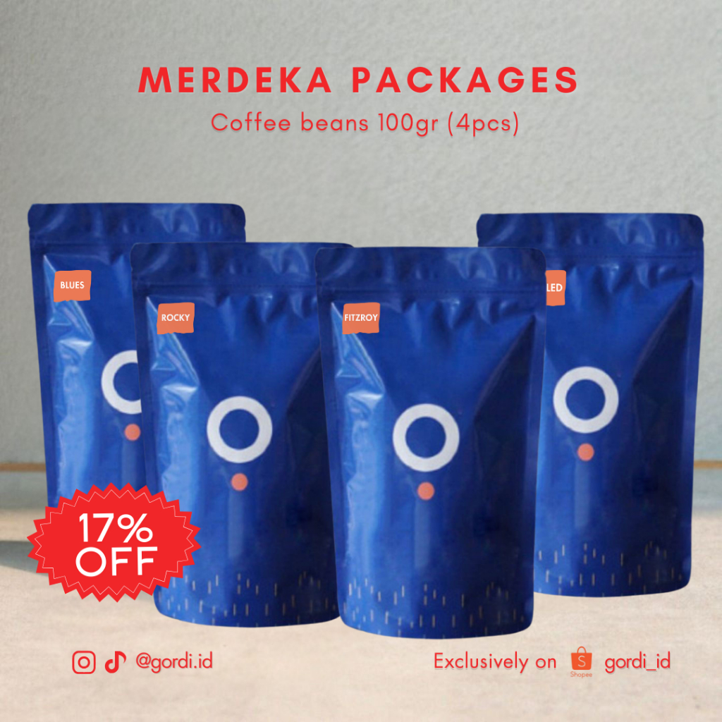 

Gordi - Espresso Blend Bundle Package Roasted Beans - 100gr