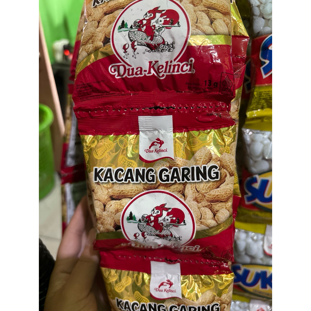 

kacang kulit dua kelinci isi 10pcs (grosir)