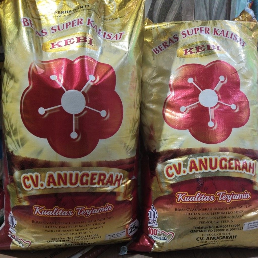 

BERAS KEBI/KEMBANG 25KG (KHUSUSU INSTAN)