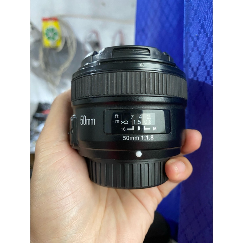 LENSA YONGNUO 50MM FOR NIKON (MULUS)