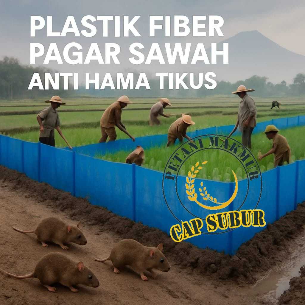 PLASTIK FIBER SAWAH TINGGI 80 CM / PLASTIK FIBER PINIAN / PLASTIK