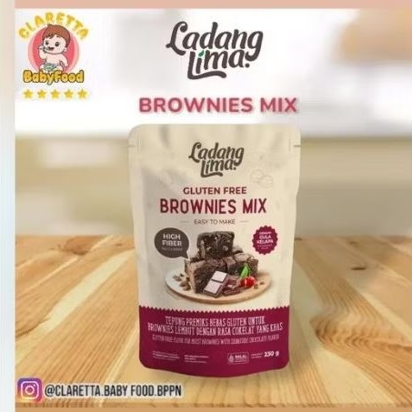 

LADANG LIMA BROWNIES MIX GLUTEN FREE