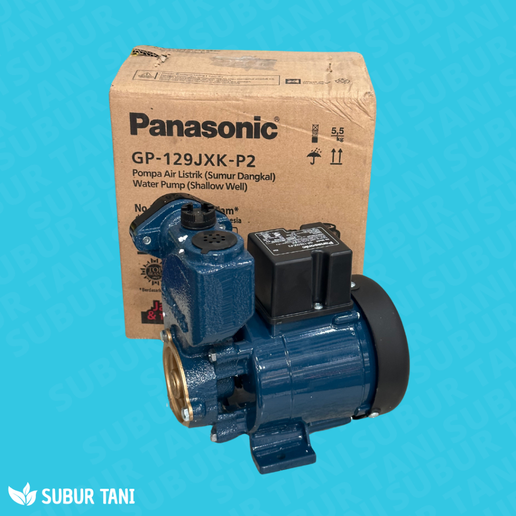 POMPA AIR LISTRIK PANASONIC GP-129JXK-P2/POMPA AIR SUMUR DANGKAL NON OTOMATIS PANASONIC GP-129JXK-P2