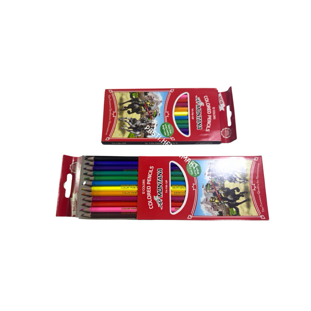 

PENSIL WARNA 12 WARNA PANJANG| Montana| Original, Praktis, Warna Tajam